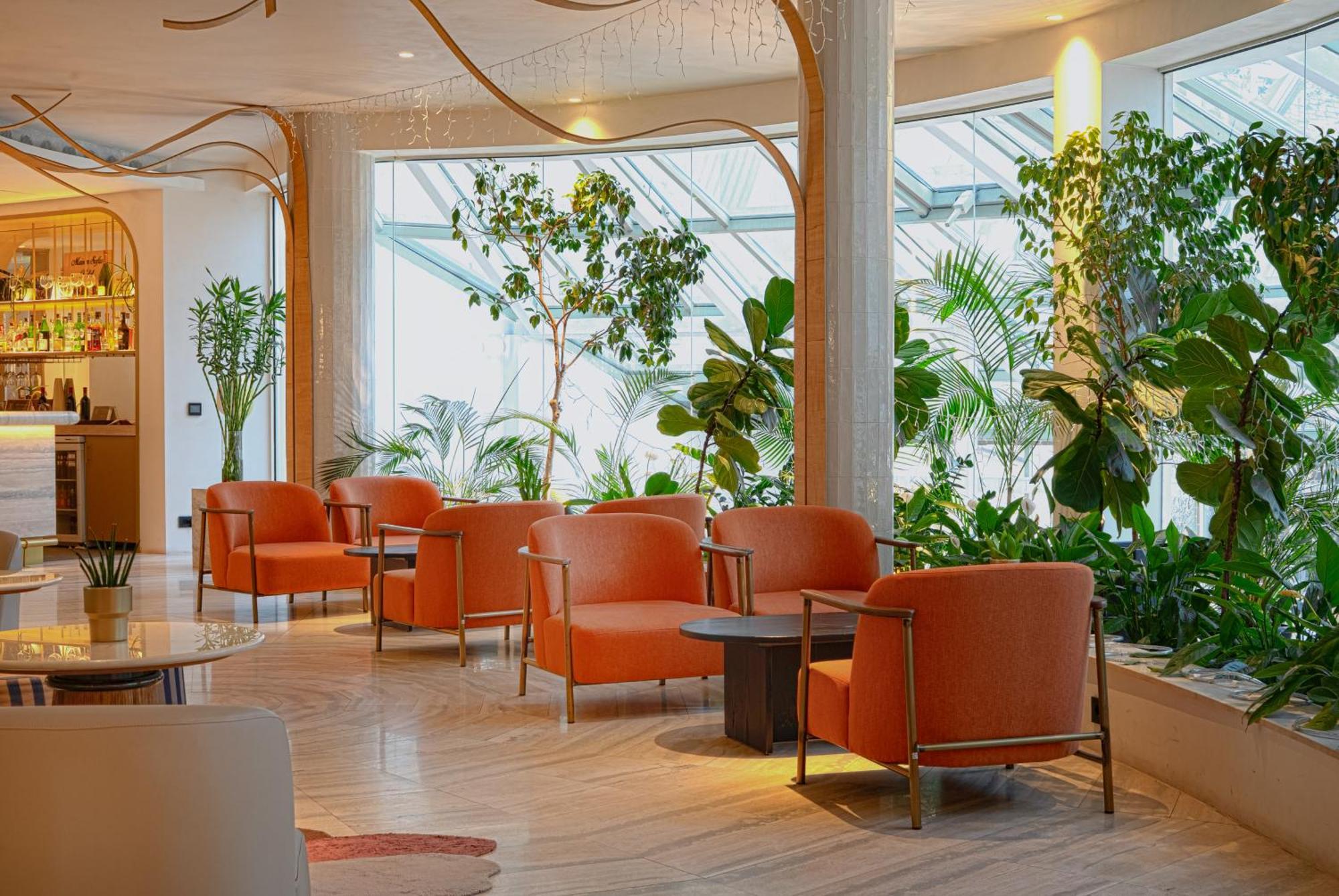 메종 소피아 호텔 외부 사진 The lobby of the hotel